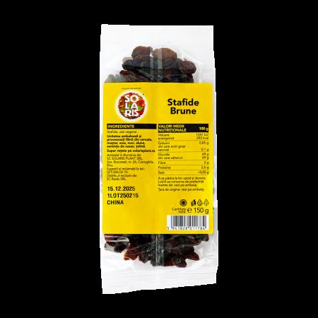 Stafide brune, 150 g, Solaris 652883