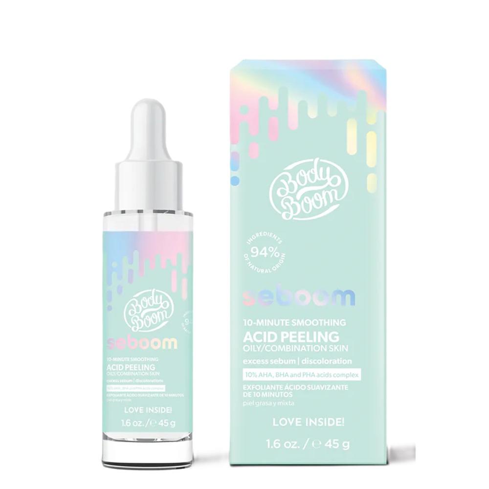 Peeling pentru fata Seboom, 30 g, Body Boom