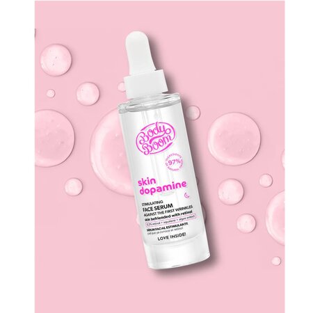Ser cu retinol pentru riduri Skin Dopamine, 30 ml, Body Boom 652942