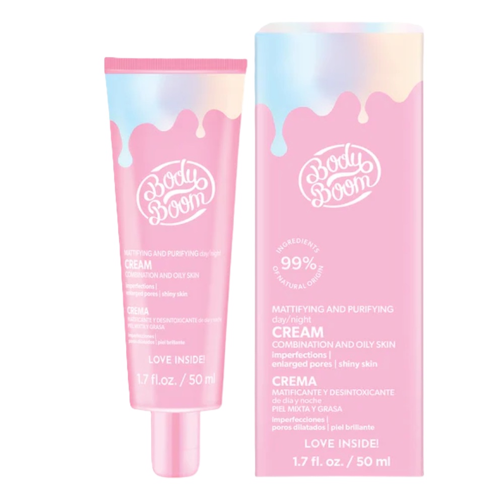 Crema matifianta pentru tenul mixt si gras Faceboom Basic, 50 ml, Body Boom
