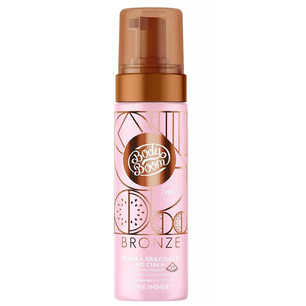 Spuma bronzanta pentru corp Bronze, 150 ml, Body Boom