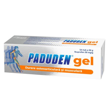 Paduden gel, 50 mg Ibuprofen, 50 g, Terapia Sa 653224