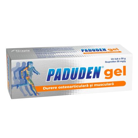 Paduden gel, 50 mg Ibuprofen, 50 g, Terapia Sa 653223
