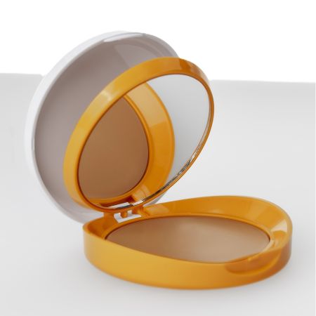 Pudra compacta fara ulei cu SPF 50 nuanta Beige Heliocare 360, 10 g, Cantabria Labs 653275