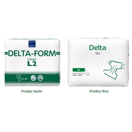 Scutece pentru adulti Delta Slip L2, 23 bucati, Abena 653329