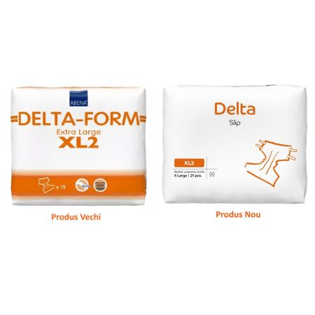 Scutece pentru adulti Delta Slip XL2, 21 bucati, Abena 653337