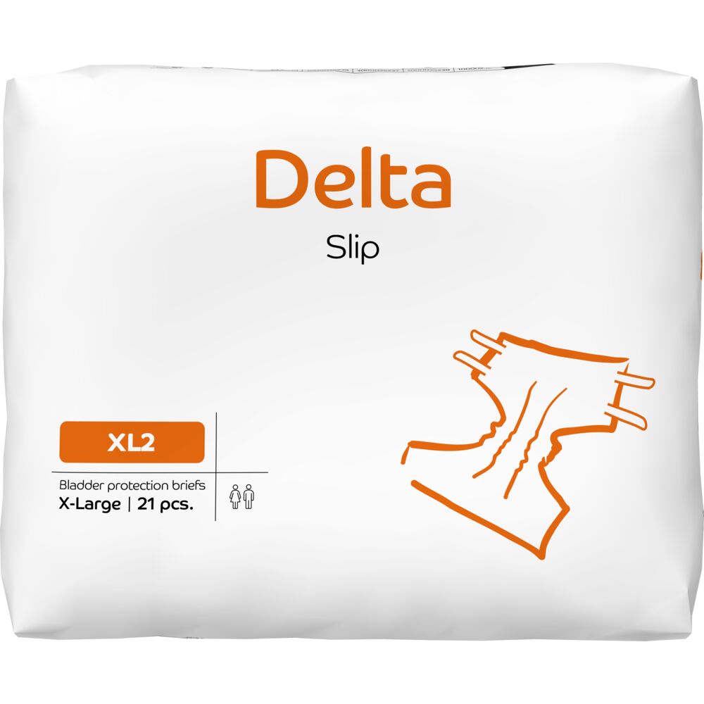 Scutece pentru adulti Delta Slip XL2, 21 bucati, Abena