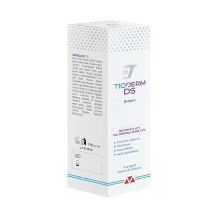 Sampon intensiv pentru dermatita seboreica Tioderm DS, 150 ml, Braderm 653340