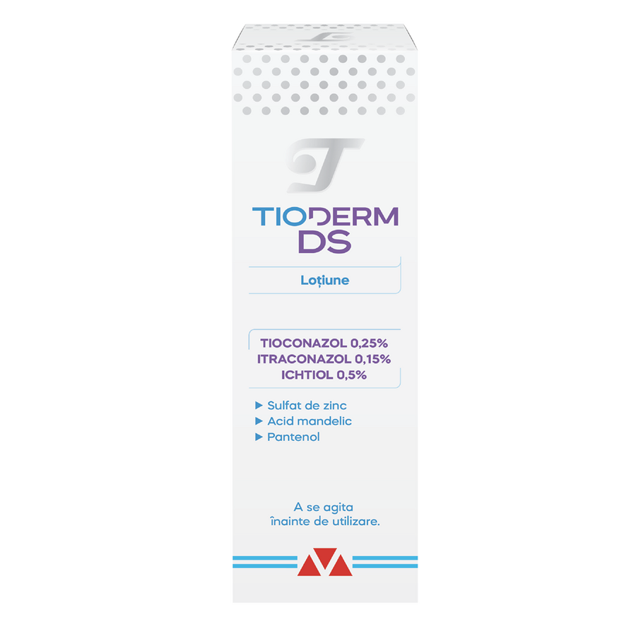 Lotiune intensiva pentru dermatita seboreica Tioderm DS, 50 : Farmacia ...
