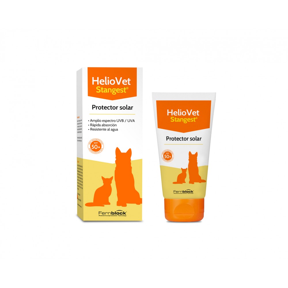 Crema cu protectie solara SPF50+ pentru caini si pisici HelioVet, 50 ml, Stangest