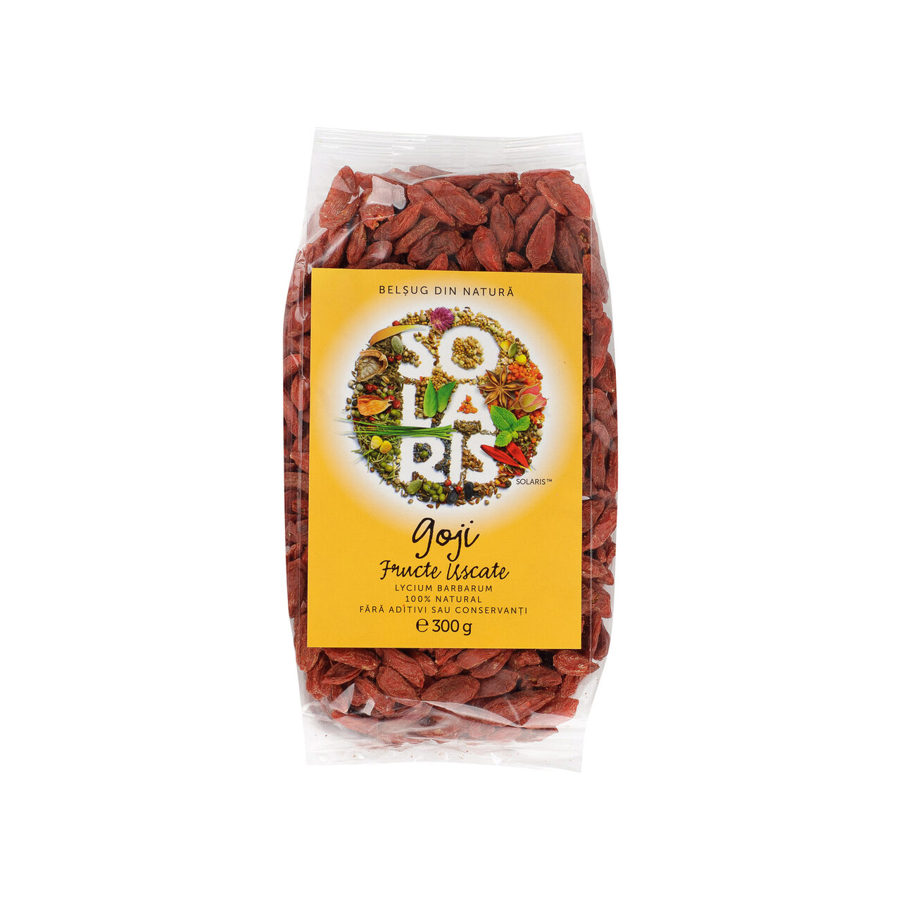 Fructe uscate de Goji, 300g, Solaris