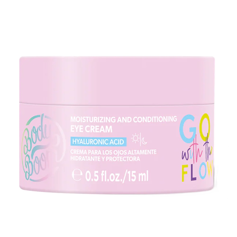 Crema pentru ochi hidratanta si protectoare Go With The Flow, 15 ml, Body Boom