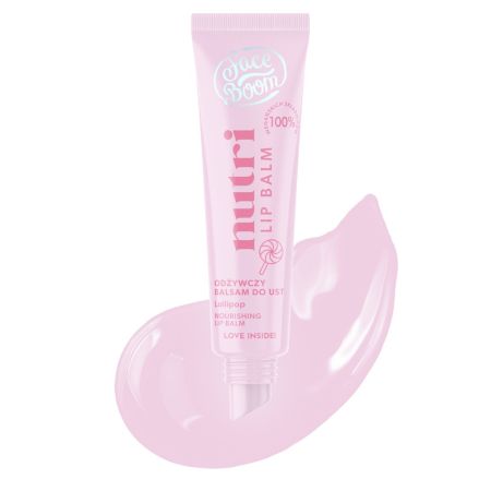 Balsam hidratant pentru buze Lollipop Faceboom Nutri Lip Balm, 10 g, Body Boom 653397