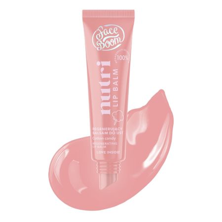 Balsam hidratant pentru buze Cotton Candy Faceboom Nutri Lip Balm, 10 g, Body Boom 653405