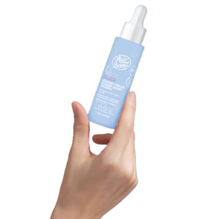 Scrub enzimatic cu ozon pentru scalp si par Hairboom O3zon, 100 ml, Body Boom 653449
