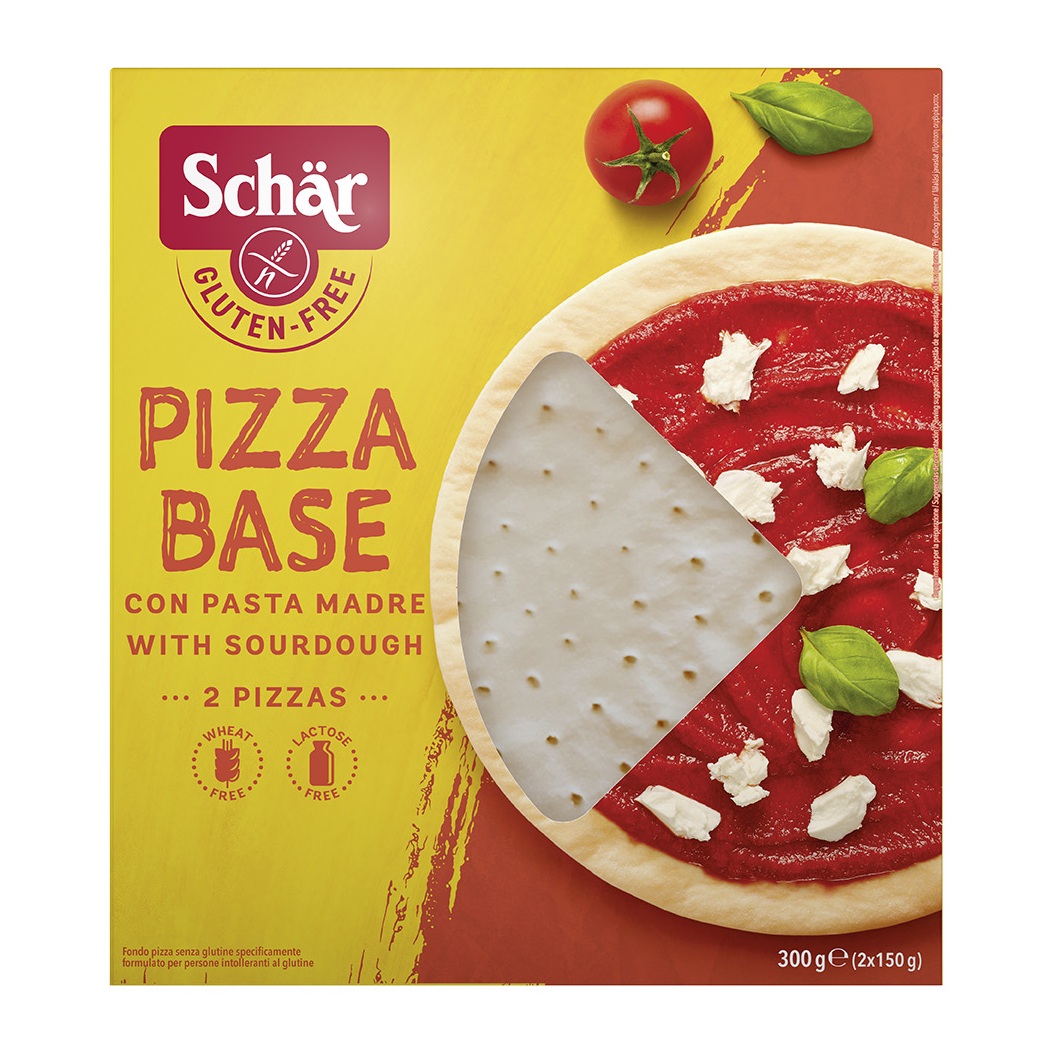 Blat de pizza fara gluten, 2 x 150 g, Schar