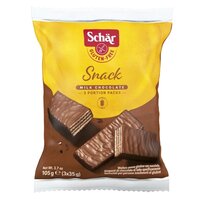 Napolitane fara gluten cu crema de alune si ciocolata Snack, 3 x 35 g, Schar