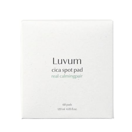 Dischete faciale Calming Repair Cica Spot, 60 bucati, Luvum 653604