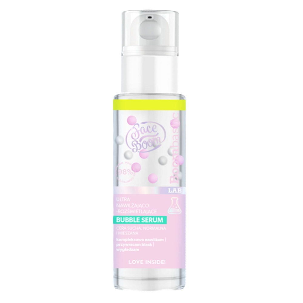 Ser pentru fata hidratant si iluminator Faceboom Boombastic, 30 ml, Body Boom