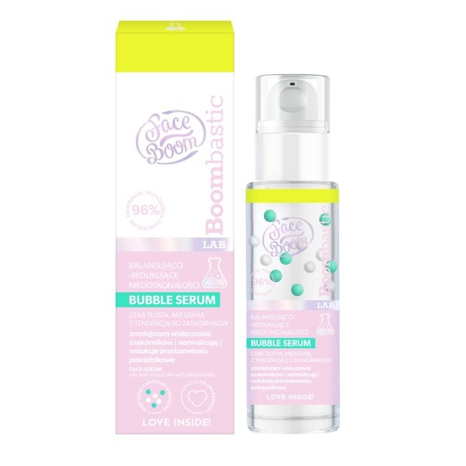 Ser pentru reducerea imperfectiunilor Faceboom Boombastic, 30 ml, Body Boom