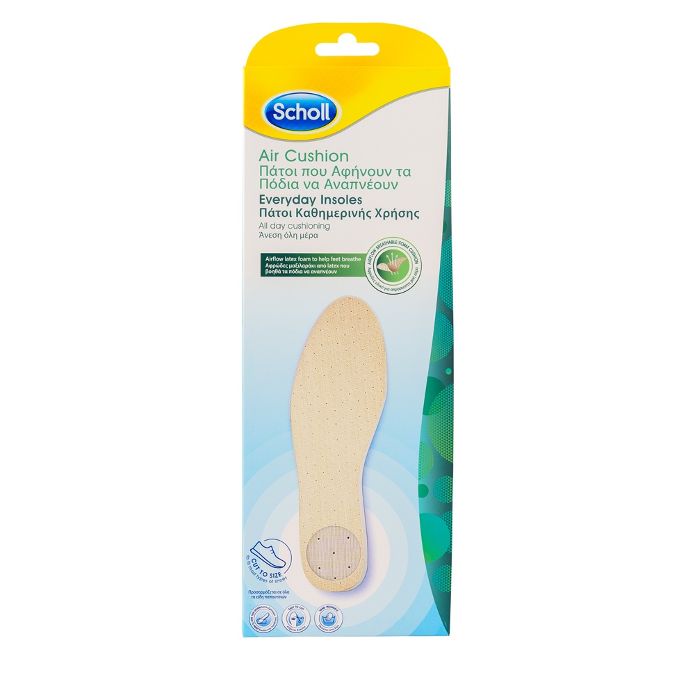 Branturi cu perna de aer, 1 pereche, Scholl