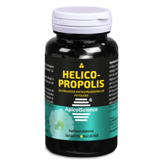 Helico-Propolis, 60 capsule, ApicolScience