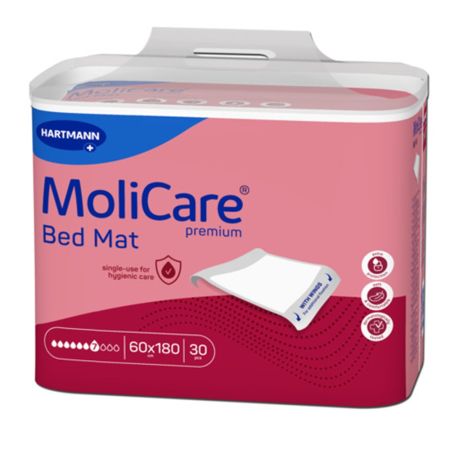 Aleze MoliCare Premium Bed Mat 7 picaturi 60 x 90 cm (161072), 30 bucati, Hartmann 