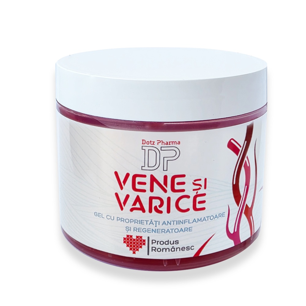Gel pentru vene si varice, 250 ml, Dotz Pharma