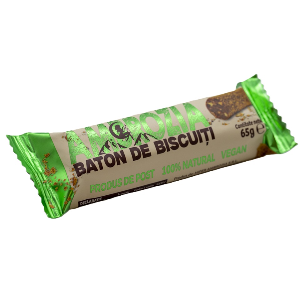 Baton de biscuiti, 65 g, Hiper Ambrozia