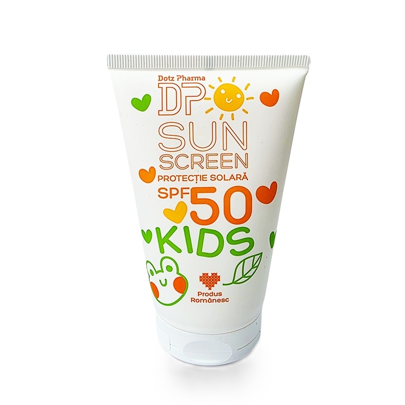 Crema pentru copii cu protectie solara SPF 50, 100 ml, Dotz Pharma