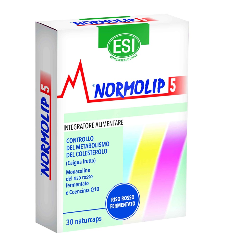 Normolip 5, 30 capsule vegetale, Esi Spa
