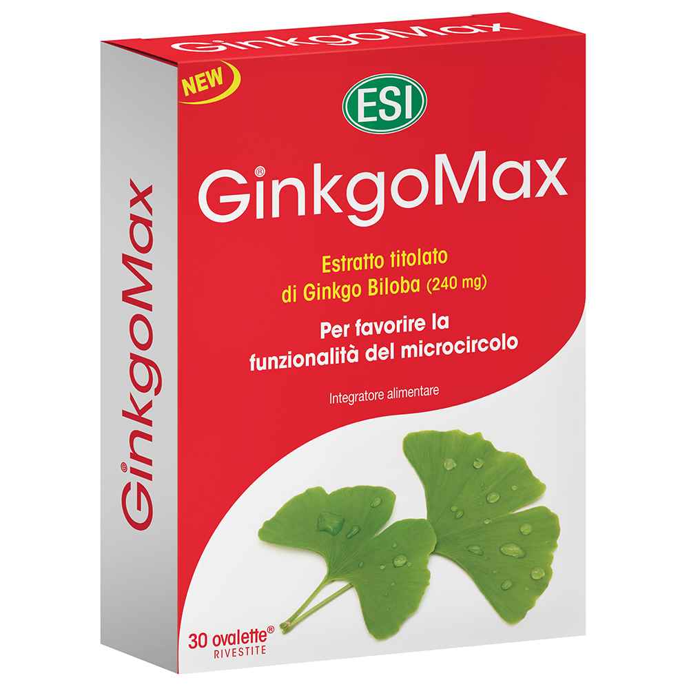 Ginkgomax, 30 drajeuri, Esi Spa