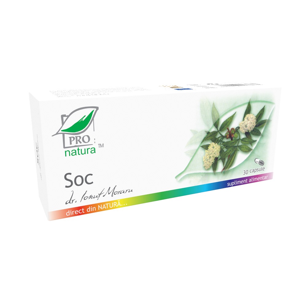 Soc, 30 capsule, Pro Natura