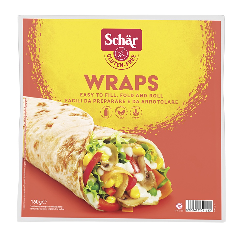 Wraps, 160 g, Schar