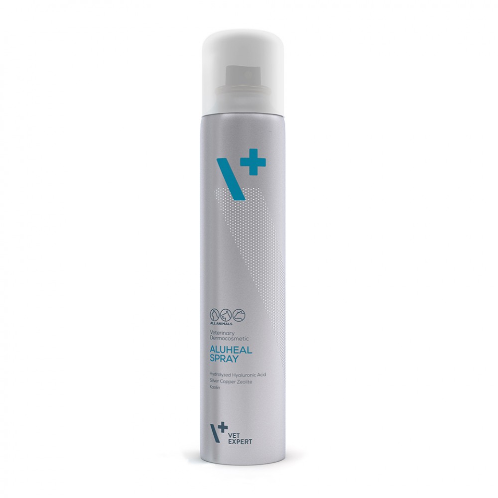 Spray cicatrizant pentru caini si pisici Aluheal, 200 ml, VetExpert