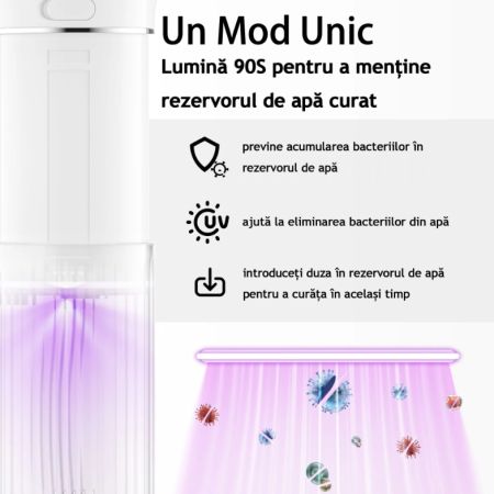 Irigator bucal cu lampa UV Alb F200, 1 bucata, JTF 654324