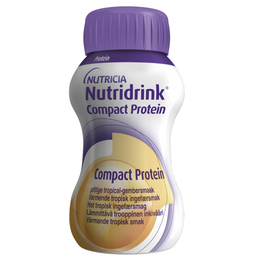 Nutridrink compact protein cu aroma de fructe tripicale picante, 4 x 125 ml, Nutricia