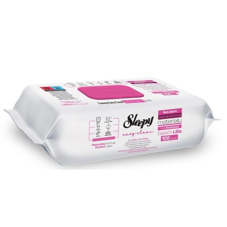 Servetele umede multisuprafete Lilium Bouquet, 100 bucati, Sleepy 654440
