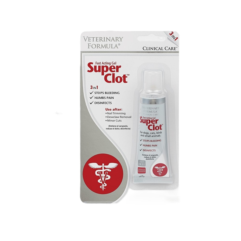 Gel cicatrizant Super Clot, 28 g, Synergy Labs