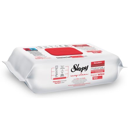 Servetele umede multisuprafete Cherry Blossom, 100 bucati, Sleepy 654461