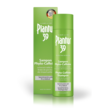 Sampon par fin si delicat Plantur 39, 250 ml, Dr. Kurt Wolff