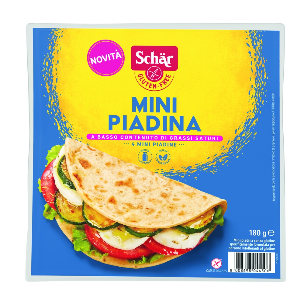 Mini piadine, 180 g, Schar