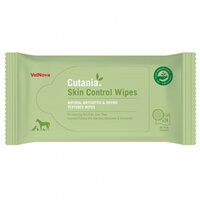 Servetele igienice degresante pentru piele si blana Skin Control Wipes Cutania, 24 bucati, VetNova
