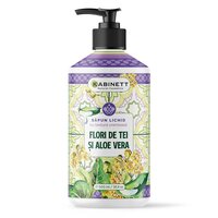 Sapun lichid cu Flori de Tei si Aloe Vera, 500 ml, Kabinett Natural Cosmetics