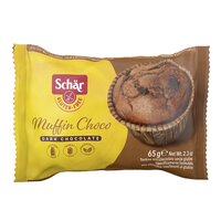 Briosa cu ciocolata Muffins Choco, 65 g, Schar