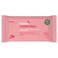 Servetele umede pentru ingrijirea si curatarea pielii TrisEDTA Cutania, 24 bucati, VetNova
