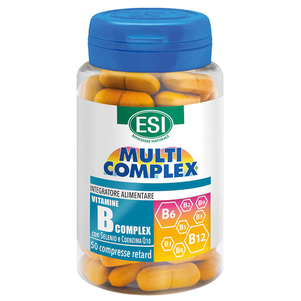 Multicomplex B Complex + Seleniu + Q10, 50 capsule, Esi Spa