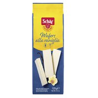 Napolitane fara gluten cu crema de vaniliea Wafers alla vaniglia, 125 g, Schar