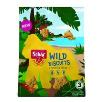 Biscuiti in forma de animalute Wild, 115 g, Schar