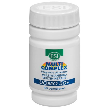 Multicomplex Barbati +50 Multivitamine si Multiminerale, 30 comprimate, Esi Spa 654574
